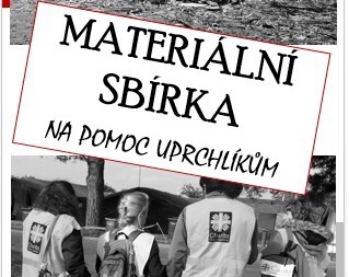 Materiální sbírka na pomoc uprchlíkům