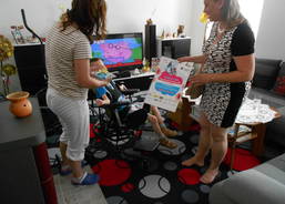 Majitelka firmy ROLI a obdarovaná rodina