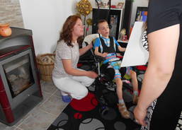 Skalička - obdarovaná rodina