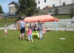 Prázdninové setkání v Zámecké zahradě