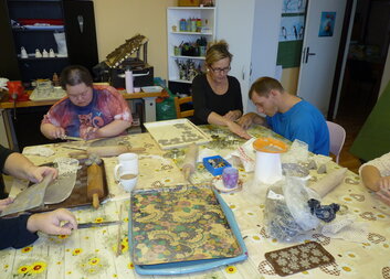 Keramická dílna v Denním centru Archa II.