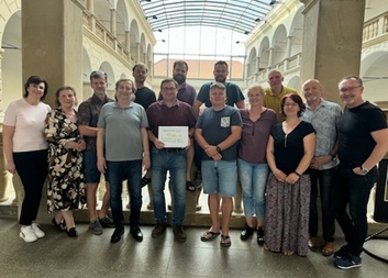 Finanční dar od členů hnutí "Hranice pro život"