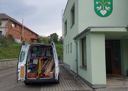 Materiální pomoc Milenov