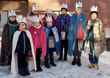 Tříkrálová sbírka v Charitě Hranice